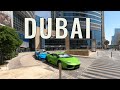 Dubai Walking Tour 4k UAE.