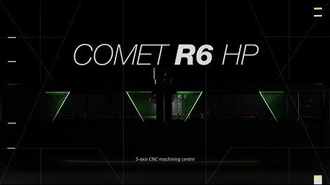 Emmegi | Comet R6 HP - 5-axis CNC machining centre