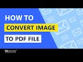 How to Convert Image to PDF File Format – Quick Solution