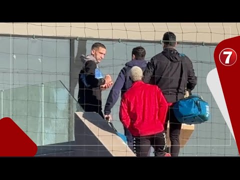 زياش يصل الى مركز تداريب الوداد الرياضي قبل مواجهة نيروبي الكيني