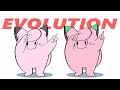 Clefairy evolution   normal and shiny pokemon transformation animation  cleffa clefable