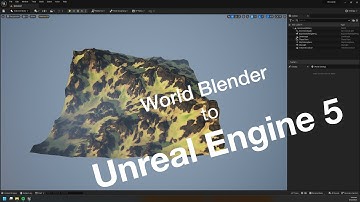 World blender to UE5
