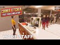 Corner Kitchen Fast Food Simulator – Second Burger Station, New Staff & More!