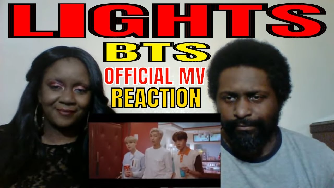 BTS 'Lights' Official MV REACTION YouTube