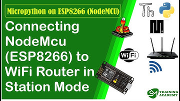 ESP8266 Connecting to wifi network | Station Mode