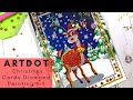 ArtDot Christmas Cards - Diamond Painting Kit