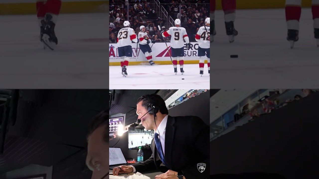 AND THE PANTHERS TAKE THE LEAD 🎙️