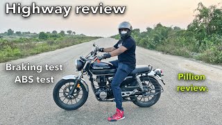 Dont buy Honda Hness CB350 DLX Pro without watching this video : Highway + Pillion comfort review