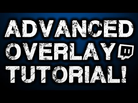 How To Make A YouTube / Twitch Overlay In Photoshop! (Advanced Tutorial)