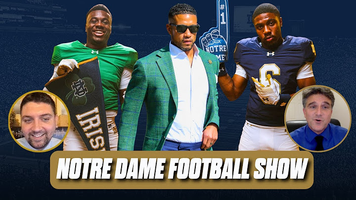 Notre Dame football show: O-line shuffle, Irish commits Javian Osborne & Brayden Robinson join!