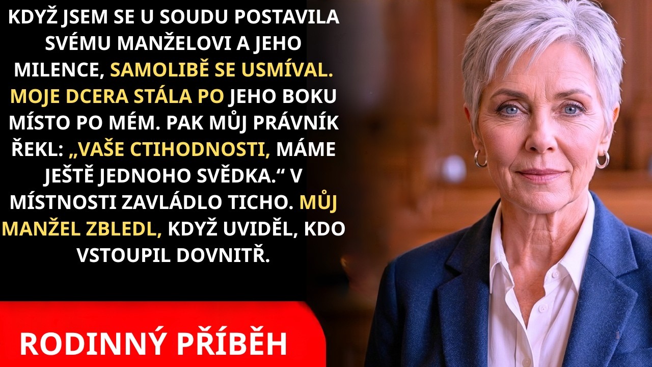 Na Valentýna jsem seděla třináct metrů od muže, se kterým jsem byla pětatřicet let vdaná, a on se usmíval, jako by už dávno vyhrál. Jeho právník navrhl rozdělení, při kterém bych odešla téměř s...