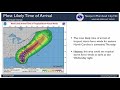 Tuesday Morning Hurricane Dorian Update For Eastern North Carolina