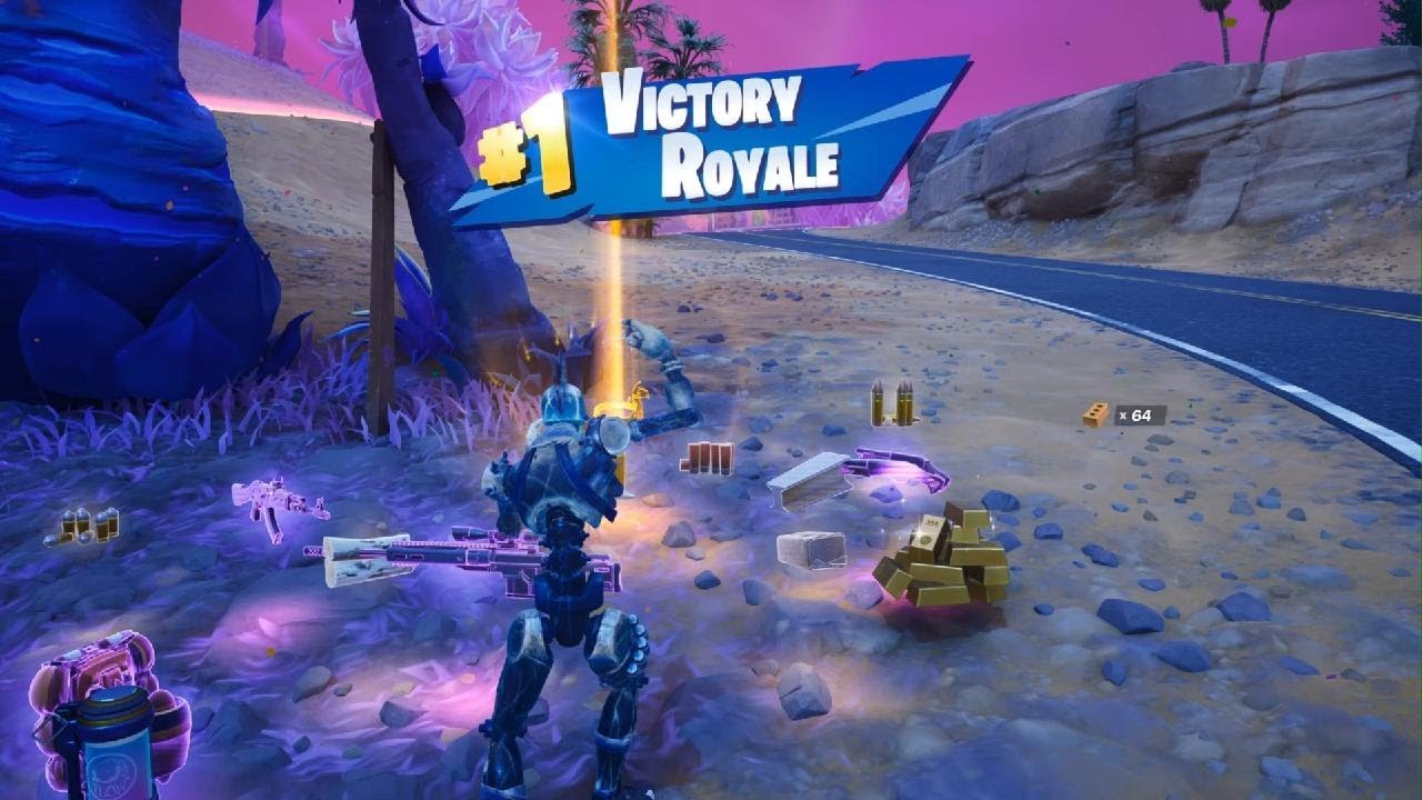 Fortnite Chapter 7 Season 1 Glacial Dummy Solo