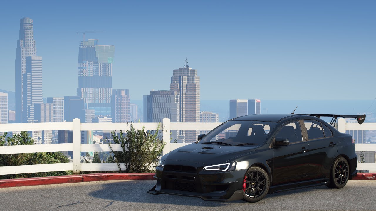 Test Drive Mitsubishi Lancer Evo X - NaturalVision Evolved GTA 5 - YouTube