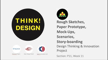 Week 11c P11 Project Sketches Paper Prototype Mock Up Scenarios Story boarding Prof Ravi Poovaiah