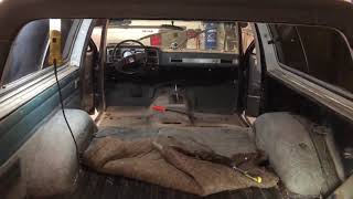 Blazer Interior Tear Down