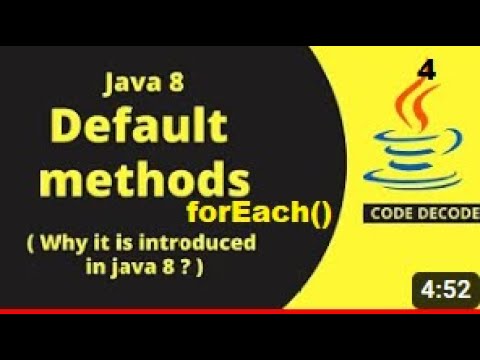 Why default Method in java 8/Default Method in java 8/Functional ...