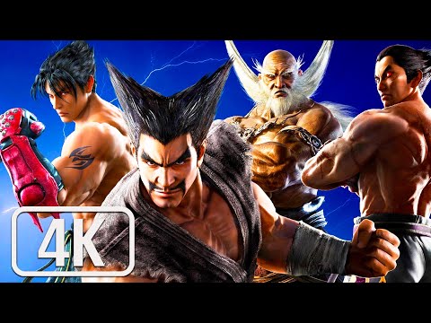 TEKKEN Tag Tournament 2 Все Концовки / Все Катсцены / Эпилоги ( Русские Субтитры ) 4K