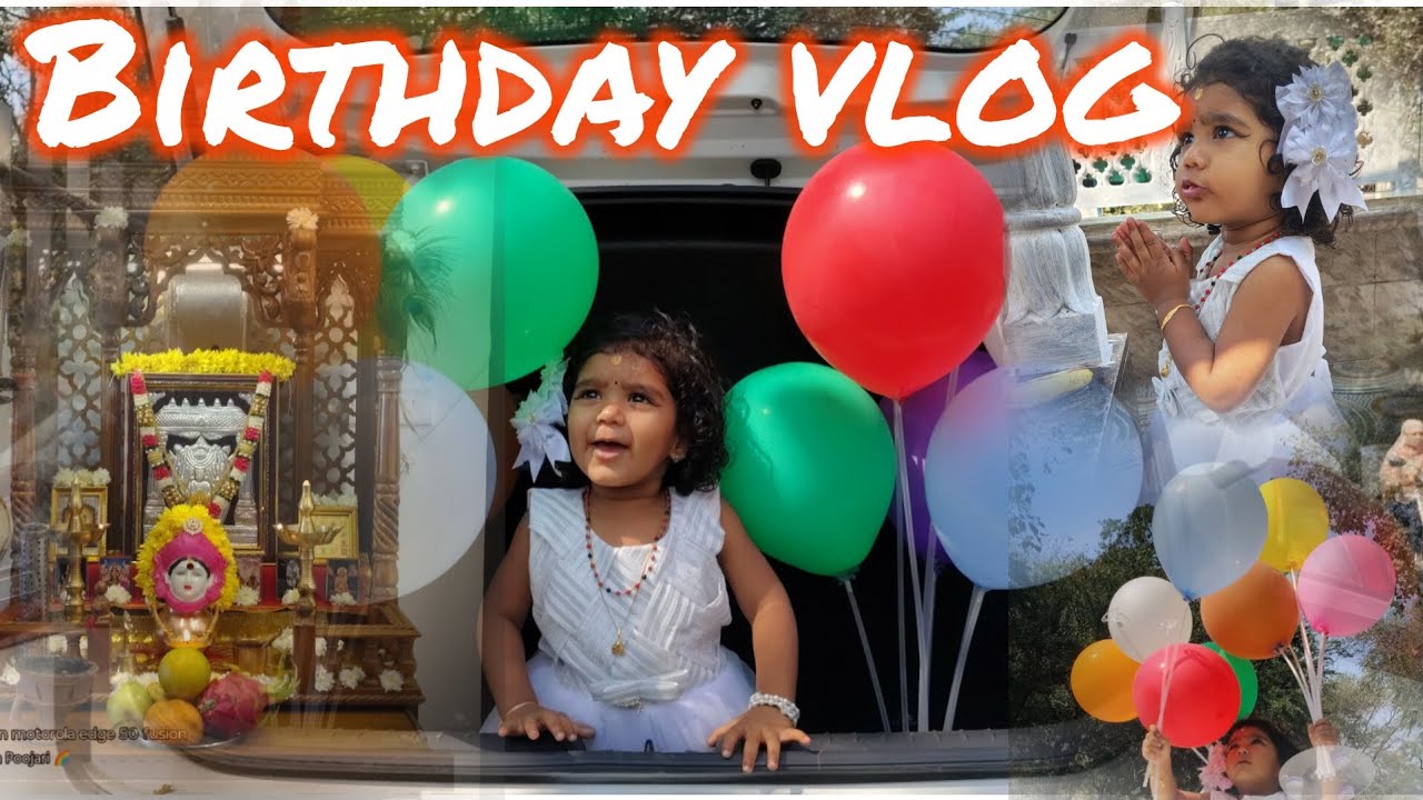 Birthday Morning Vlog Part 2 😍🥰❤️🧿🎉 Bhavika Ganishka Sanat Poojari Tulu vlog channel 