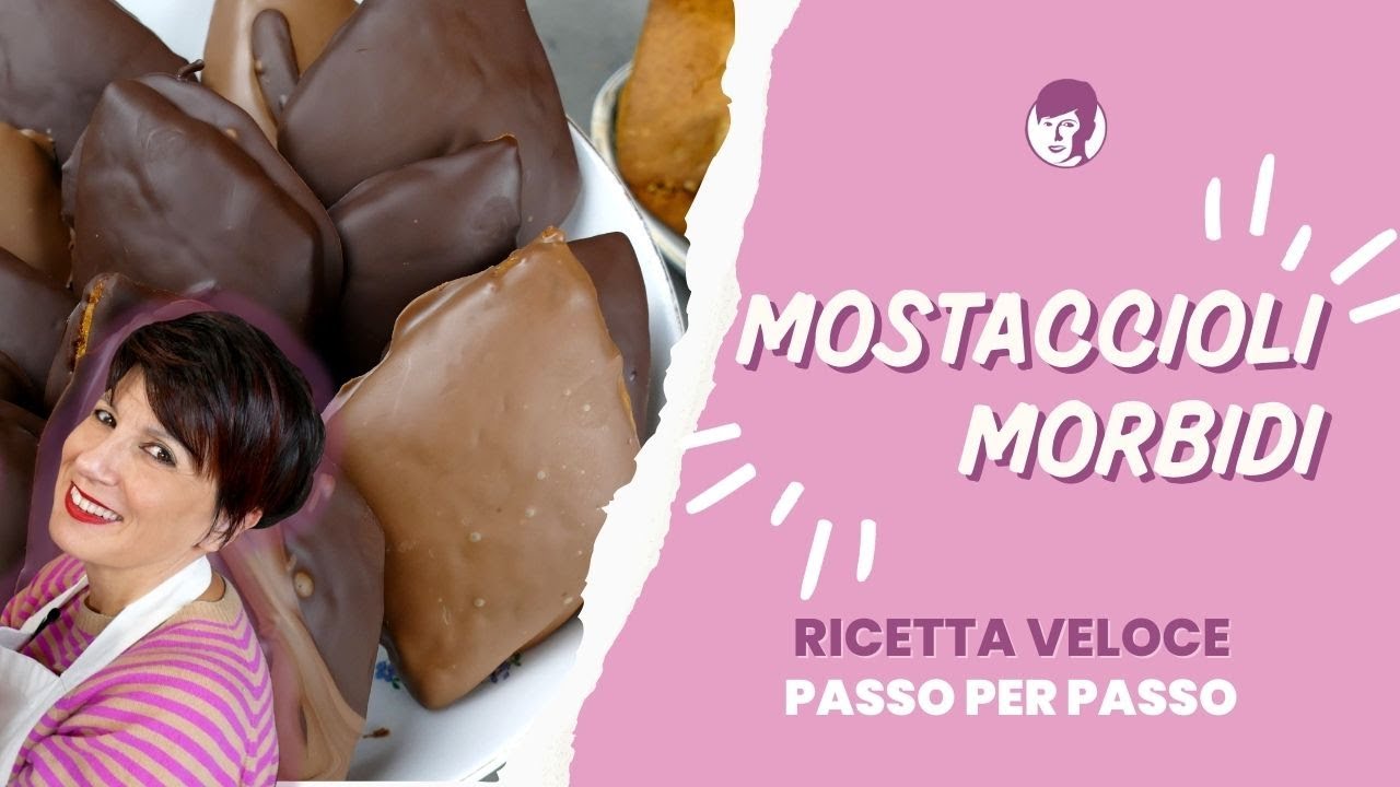 Mostaccioli morbidi al cioccolato | Antonietta Polcaro