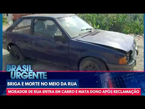 Morador de rua invade carro e mata dono após reclamações
