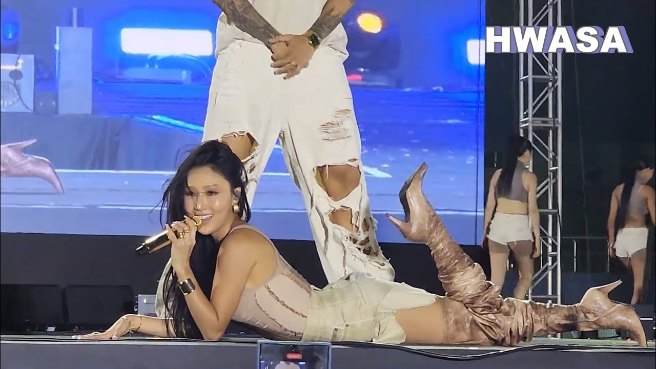 250526 HWASA 화사 부산동의대학교 축제 STAGE FULL VERSION PHONE CAM