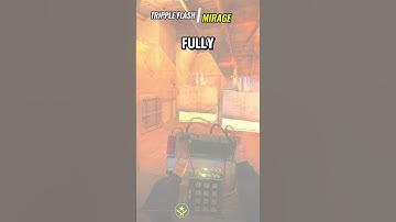 Mirage Cs2 - The Best Flash on Mirage for Mid Control #cs2tips #cs2shorts