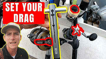 How to Properly Set Drag on a Fishing Reel - Important Fishing Skill