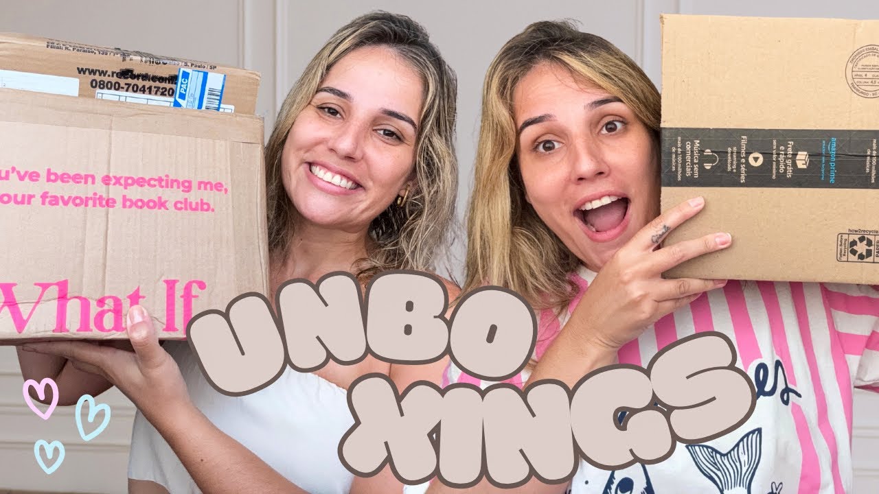 ✨ UNBOXING do que chegou por aqui ultimamente | tem até secador de cabelo 👀😂