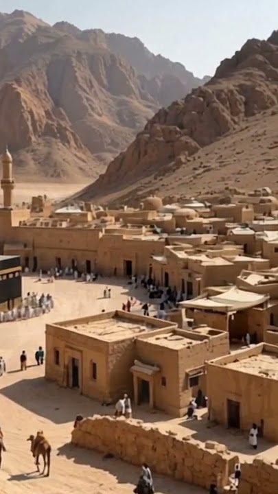 Step into Makkah 1400 Years Ago #ancient #makkah