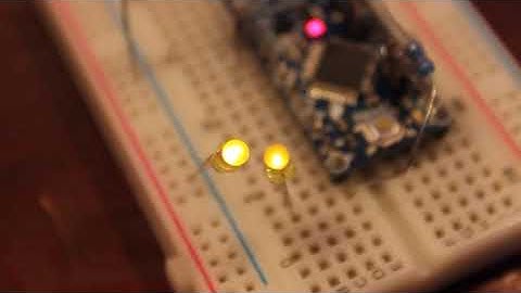 LEDs for arduino based candle