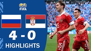 Russia vs. Serbia 4-0 Highlights | International Friendly 2024
