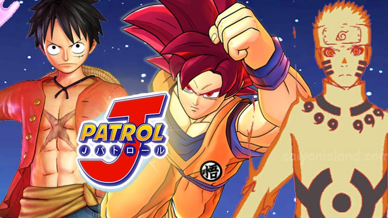 J Patrol New Naruto Vs One Piece Vs Dragon Ball Z Video Game YouTube