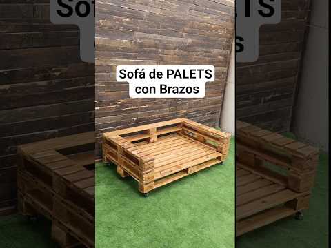 sofá de palets