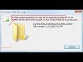 How to  copy folder and file with destination path too long folder path too long windows trick