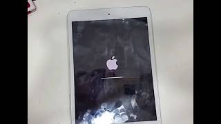Restore ipad mini 8.4.1 (iPad is disabled connect to iTunes) Resimi
