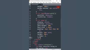 Radio Button | HTML CSS
