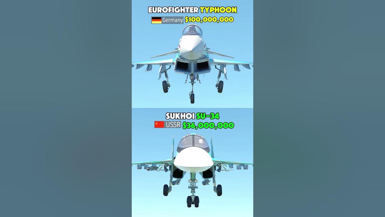 Su-34 vs Typhoon - Landing Gear - War Thunder