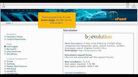 micfo | An introduction to using Fantastico in cPanel