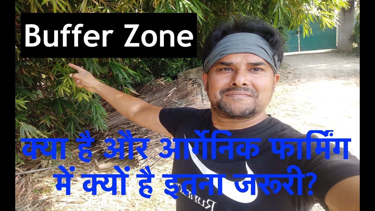 Importance of Buffer Zone in organic farming HINDI/हिंदी 2021 YouTube