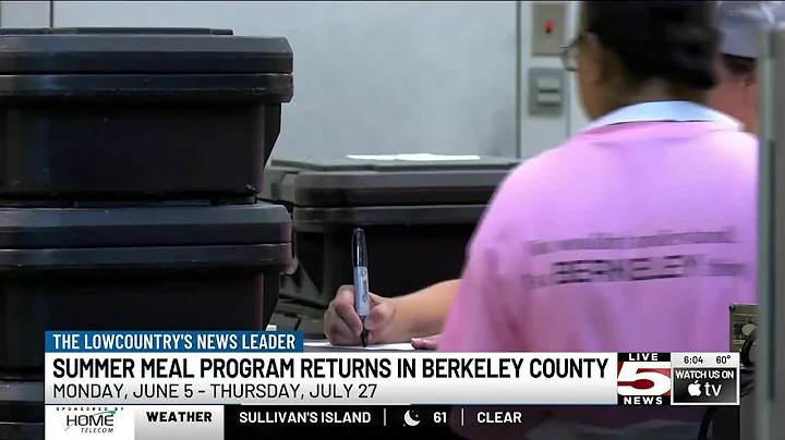 VIDEO: ‘Hunger doesn’t take a break’: Berkeley County Schools provide free summer meals