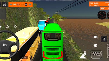 Indonesia Coach bus driving | Euro bus simulator 2025 Android gameplay part 147