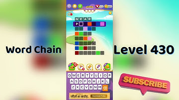 Word Chain Level 430 Answers 🔗 | Easy Solutions & Tips
