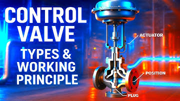 Control Valve Explained | Types, Working Principle & Applications | Instrumentation Technician Guide