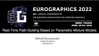 EG2022 - Real-Time Path-Guiding Based on Parametric Mixture Models
