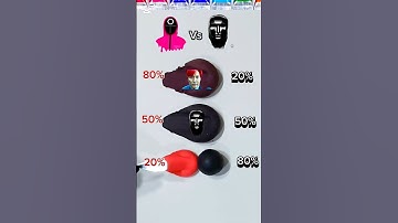 Squid Game Soldier vs Front Man #satisfying #shorts