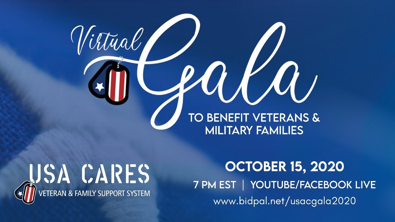 USA Cares Virtual Gala Benefiting Veterans & Military Families YouTube
