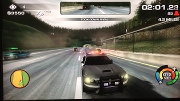 NFS: The Run (Wii) - Challenges - Beginner - Redwood Forest | Dodge Charger SRT8 Pursuit
