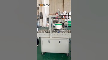 Foam box sealing machine for sea chain delivery ,8-12boxes/min#machine #manufacturer #sealed #wrap
