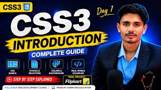 Full Stack Web Development Course | CSS Day 1 | Introduction
